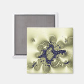 Groene fantasie magneet (Voorkant / Achterkant)
