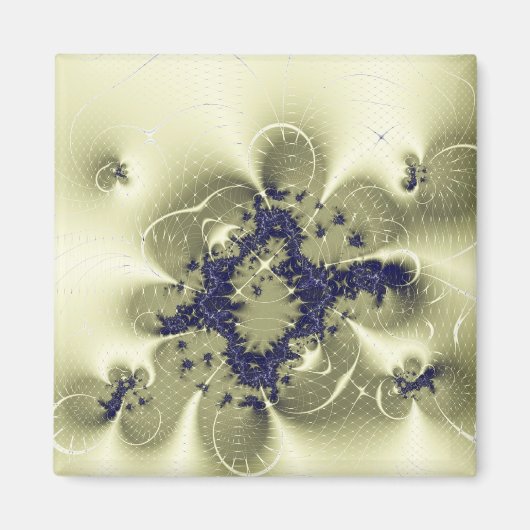 Groene fantasie magneet (Voorkant)