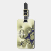 Groene Fantasie Reis Bagage Labels - Op Maat Gemaa (Voorkant verticaal)