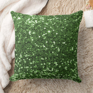 Groene Faux Sequin Glitter Sierkussen