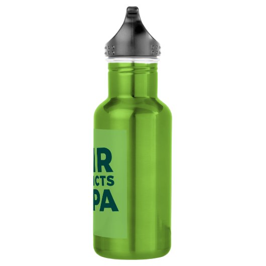 Groene FDPA waterfles Waterfles (Rechts)