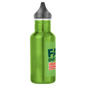 Groene FDPA waterfles Waterfles (Links)