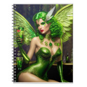 Groene Fee: Absinthe Notitieboek (Voorkant)