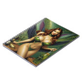 Groene Fee: Absinthe Notitieboek (Linkerzijde)