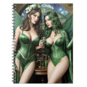 Groene Fee: Absinthe Notitieboek (Voorkant)