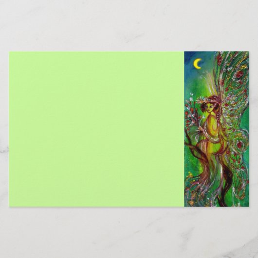 GROENE FEË BRIEFPAPIER (Voorkant)