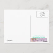 Groene Fee en Draak Fantasie Kunst Briefkaart (Achterkant)