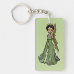 Groene fee sleutelhanger