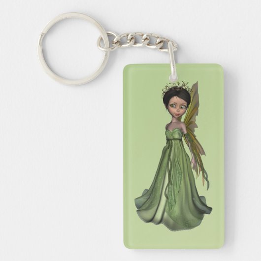 Groene fee sleutelhanger (Voorkant)