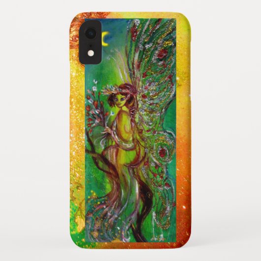 GROENE FEËN IN MAANLICHT fantasie Case-Mate iPhone Case (Achterkant)