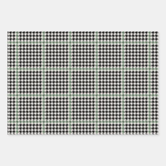 Groene feestdag in de feestdag inpakpapier vel (Voorkant 2)