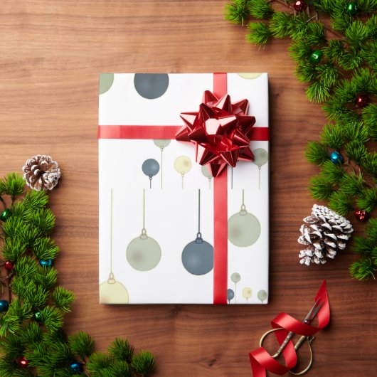 Groene feestelijke kerst opknoping Ornamenten Mode Cadeaupapier (Feestdagen Geschenken)