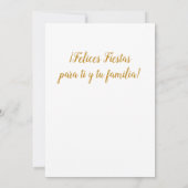 Groene Feliz Navidad Kerstvrouw van Guadalupe (Achterkant)