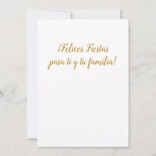 Groene Feliz Navidad Kerstvrouw van Guadalupe (Achterkant)