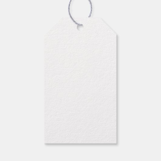 Groene fern cadeaulabel (Achterkant)