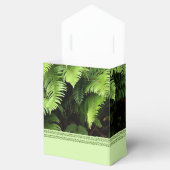  groene Fern Favor Box Bedankdoosjes (Geopend)