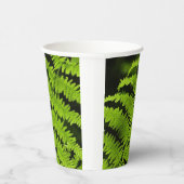 Groene fern papieren bekers (Rechts)