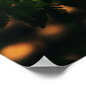 GROENE FERN-PLANT IN DICHTERE FOTOGRAFIE POSTER (Hoek)