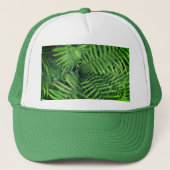 Groene fern trucker pet (Voorkant)