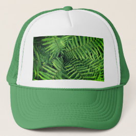 Groene fern trucker pet
