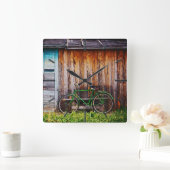 Groene fiets 1 wandklokken (Huis)