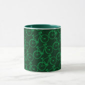 groene fiets mok (Midden)