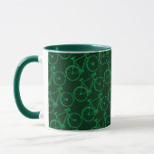 groene fiets mok (Links)