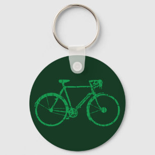 groene fiets sleutelhanger