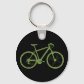 groene fiets sleutelhanger (Voorkant)