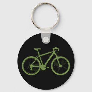 groene fiets sleutelhanger