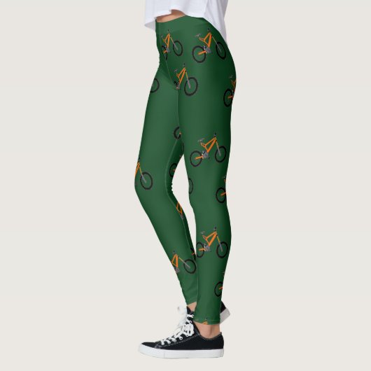 Groene fietsen leggings (Links)