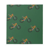 Groene fietsen notitieblok (Voorkant)