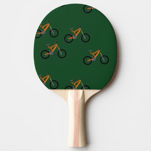 Groene fietsen tafeltennisbatje (Voorkant)