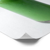 Groene fles poster (Hoek)