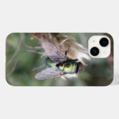 Groene flesje Fly Macro Case-Mate iPhone Case (Achterkant (horizontaal))