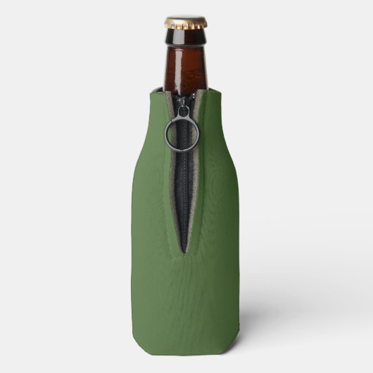Groene Fleskoeler Flesjeskoeler (Fles Achterkant)