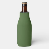 Groene Fleskoeler Flesjeskoeler (Fles Voorkant)