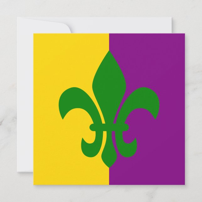 Groene Fleur de Lis (Voorkant)
