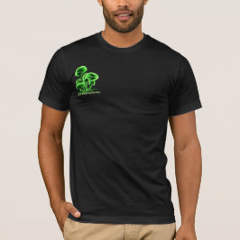 Groene fluorescentie_T_BL T-shirt