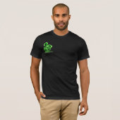Groene fluorescentie_T_BL T-shirt (Voorkant volledig)