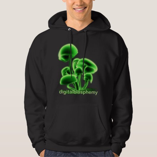 Groene fluorescentie_T_L Hoodie (Voorkant)