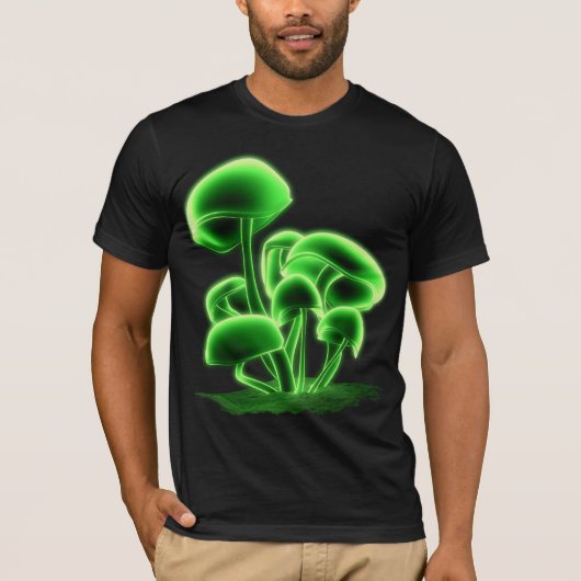 Groene fluorescentie_T_NL T-shirt (Voorkant)