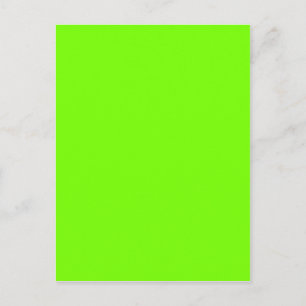 groene fluorescerend briefkaart