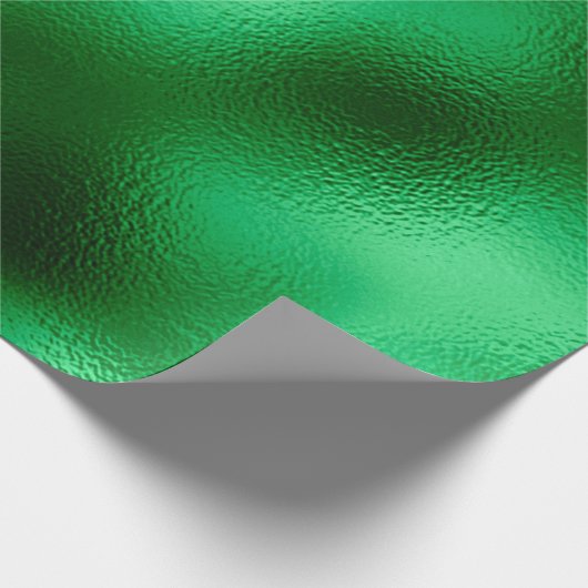 Groene Folie Cadeaupapier (Hoek)