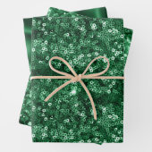 Groene Folie feestdag en feestdag Inpakpapier Vel (In situ)