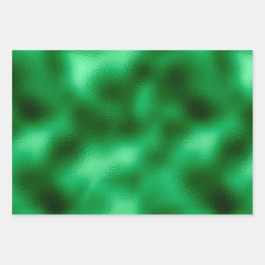 Groene Folie Inpakpapier Vel (Voorkant)