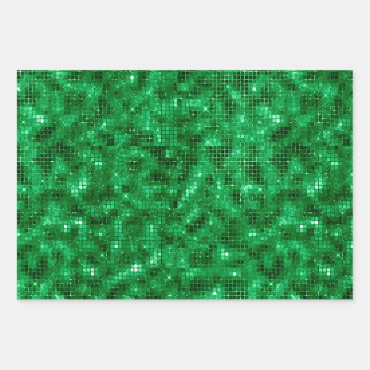 Groene Folie Inpakpapier Vel (Voorkant 3)