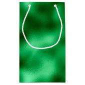 Groene Folie Klein Cadeauzakje (Achterkant)