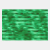 Groene Folie Stippenprint Inpakpapier Vel (Voorkant 3)