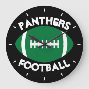 Groene Football Coach/Player - Aangepaste teamnaam Grote Klok